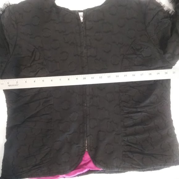 Anage women's size M black jacket, - Picture 10 of 14
